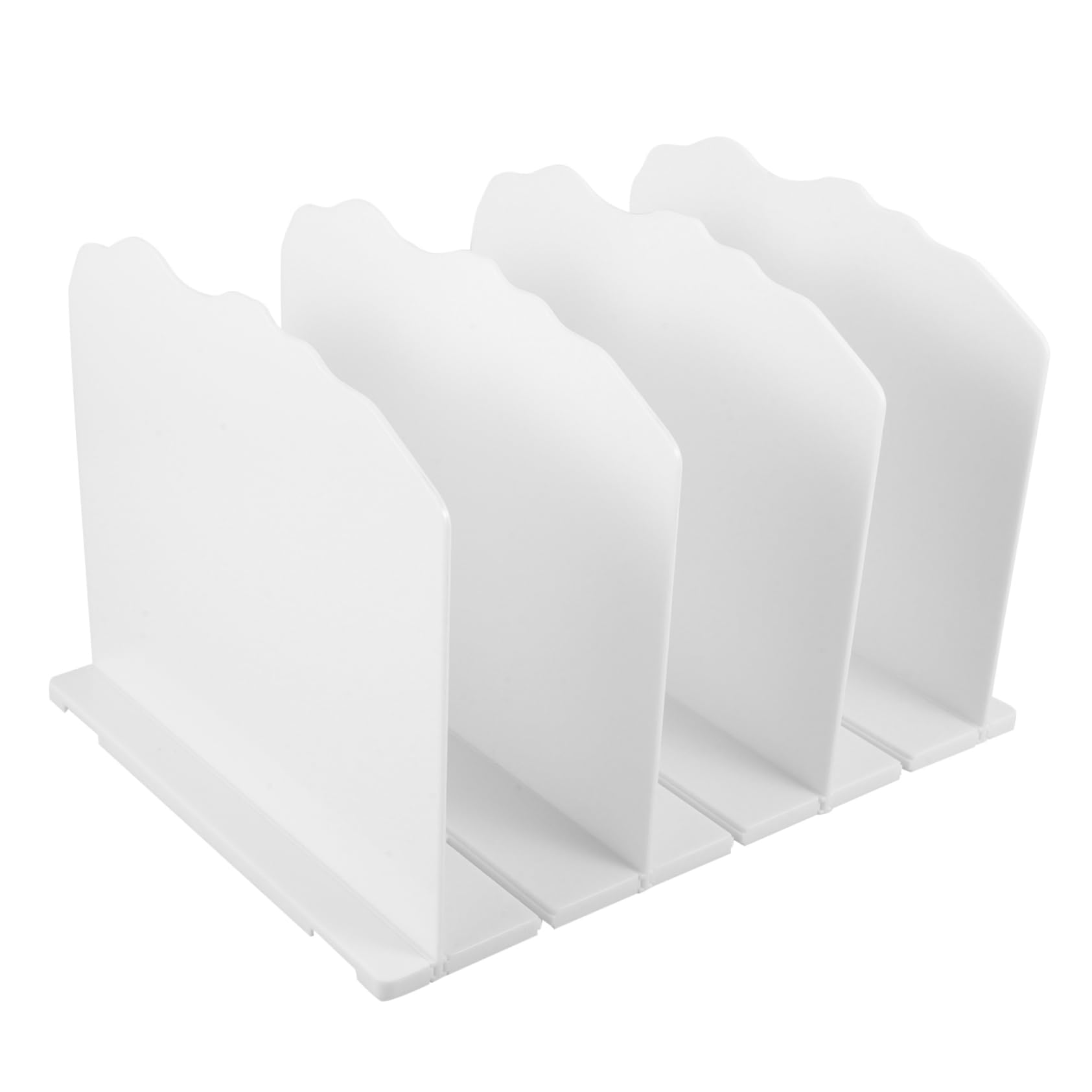 Estante de Almacenamiento para Bolsos Organizador Transparente de Separador de Armario Sujetalibros de Plástico para Organizar Bolsos de Mujer Dormitorio o Pasillo