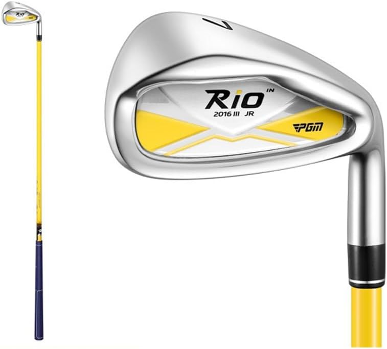 Junior #7 Iron Club/#S Golf Sand Wedge Club with Carbon Shaft Ideal for Kids Beginners Boys Girls in Single Clubs Golf Sports