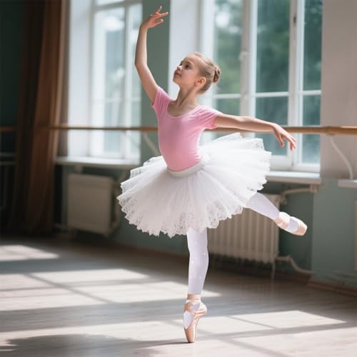 2 Pairs Sparkly Tights for Girls Kids Ballet Tights Dance Stockings for Toddler School Dress Cosplay Accessories4