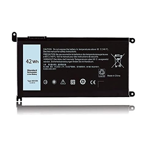 SLODA WDX0R Replacement Laptop Battery for Dell Inspiron 13 5368 5378 7368 7378 14 5468 7472 7460 15 7579 5567 5578 5570 5568 7569 5579 5565 7573 17 5767 5770[11.4 V 42Wh] Cover