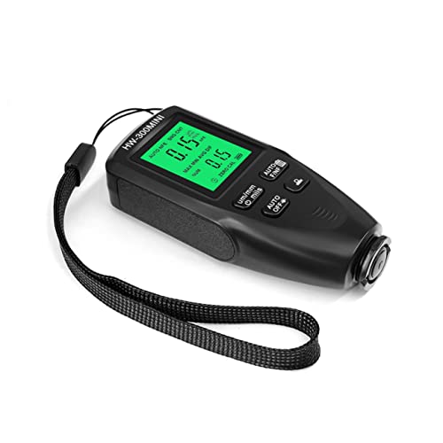 Medidor Digital de Espesor de Recubrimiento LIFKOME para Medición de Pintura Automotriz, Probador No Destructivo con Detección Automática de Sustrato para Capas de Pintura y Uso Industrial miniatura 4