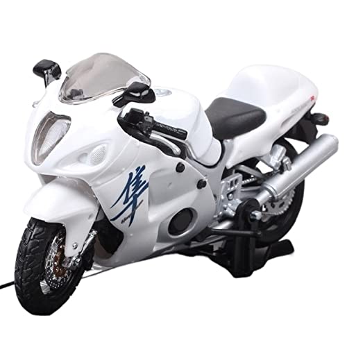 Miniatura Suzuki GSX 1300R Hayabusa 1/18 ideal para decorar tu oficina