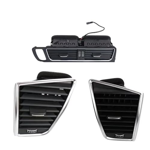 Grille de ventilation cassée sur Q5 ? Remplacez le cadre de sortie climatiseur central 3pcs