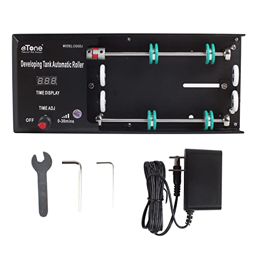 eTone Universal Automática Base de Procesamiento de Filmación, Soporte de Tanque Eléctrico para Cámara de Película Equipo de Procesamiento para Jobo AP Jian Cheng Tanque de Desarrollo