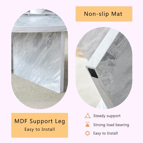 Luxury Marble Coffee Table Modern