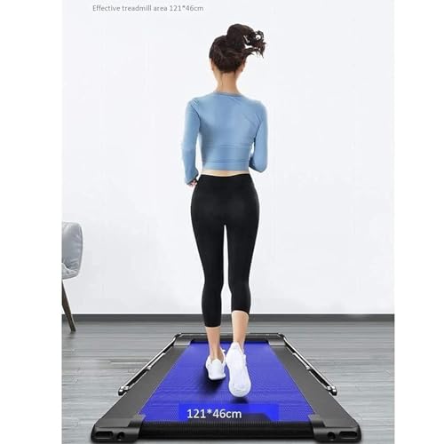 Image of Folding Treadmills 2 in 1 Folding Treadmill, 2.25Hp Under Desk Electric Treadmill, Installation-Free, with Remote Control, Speaker and Led Display