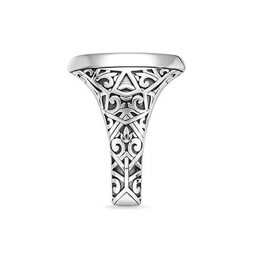 THOMAS SABO Ring schwarz 925 Sterlingsilber, Geschwärzt – Ansicht 3