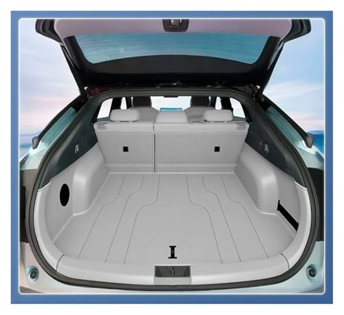 Tapis de coffre voiture Xpeng P7 bac anti-boue pour sorties outdoor