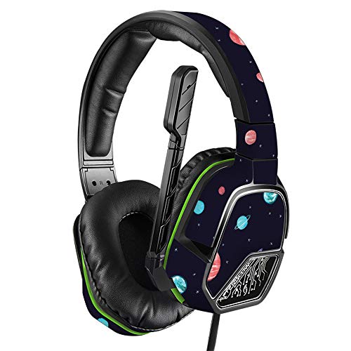MightySkins スキン PDP Xbox One Afterglow LVL 3 ヘッドセットに対応 - 明るい夜空 | 保護 耐久性 ユニークなビニールラップカバー | 貼り付け簡単 | アメリカ製