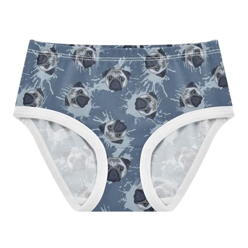 Girls' Underwear Decorative Dog Cotton Stretch Comfort Toddler Panties