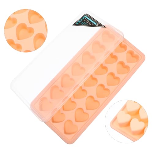 Molde Silicona para Cubos de Hielo en Forma de Corazón miniatura 4