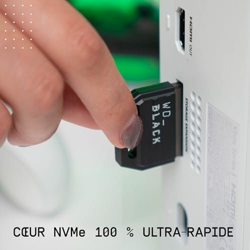 WD_Black C50 2 to Carte d'extension Xbox, sous Licence Officielle pour Votre Xbox Series X|S, Xbox Velocity Architecture, Quick Resume, Une Abonnement d'un Mois au Xbox Game Pass Ultimate