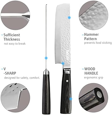 hecef 7 inch Japanese Chef Knife