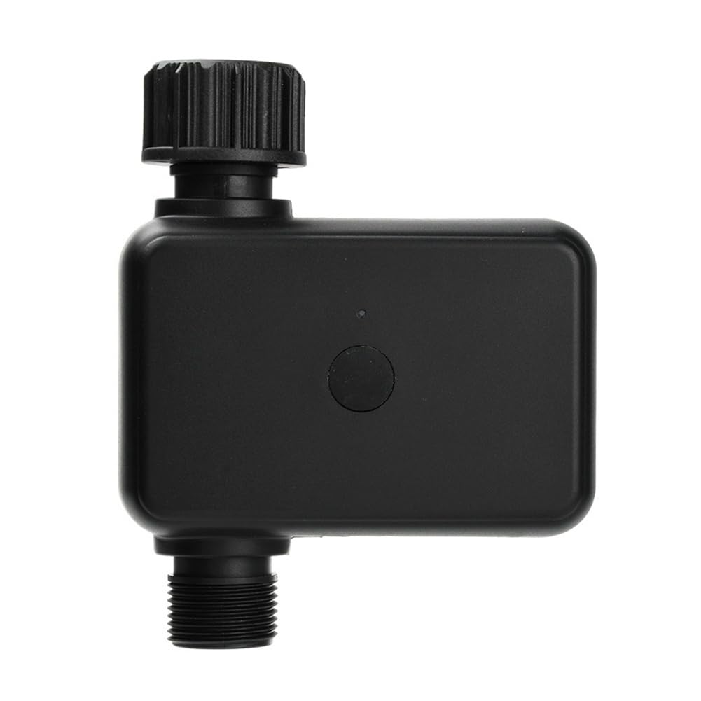 Aundhegrtt Black Bluetooth Garden Watering Valve Irrigation Timer Remote Controller Watering Valve