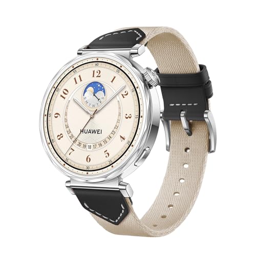 [Etsbaocy] Huawei Watch GT 5 41mm/Huawei Watch GT 4 41mm �Ή� �o���h �����o���h �ւ��x���g ���U�[�i�C������ �ґg�X�g���b�v ���߉\ �����p�X�g���b�v Huawei Watch GT 5 41m