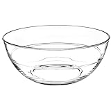 🥗 DIE ELEGANTE UND PRAKTISCHE GLASSCHÜSSEL DER MARKE KADAX eignet sich ideal zum Servieren von verschiedenen Salaten zum Mittagessen oder auf einer Feier, Beilagen für Hauptgänge sowie Kartoffeln, Blumenkohl oder Früchte. Der abgerundete Gegenstand zeichnet sich durch Ästhetik und Feinheit aus, wodurch er ausgezeichnet zu jedem Geschirr passt und durch sein originelles Design auffällt.