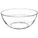 Produktbild KADAX runde Glasschale, Glasschüssel, Salatschüssel, Schale für Obst, Salat, Dessert, Tiefe Salatschale, Obstschale aus hochqualitativem Glas, Tischdeko, transparent (17cm)