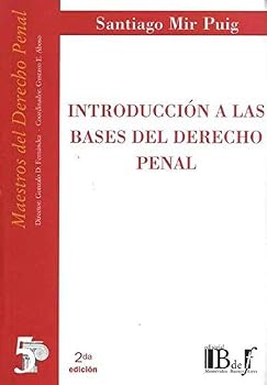Paperback Introducción a las bases del Derecho penal [Spanish] Book