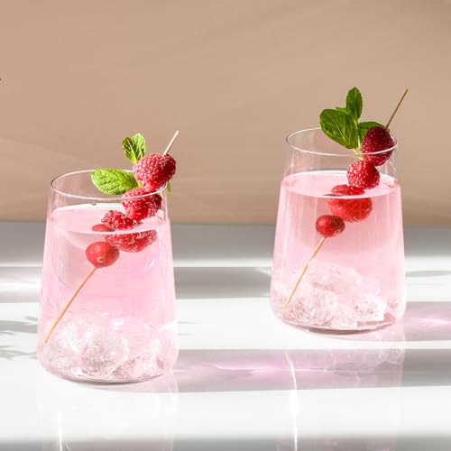 Miniatura 5 de Krosno Vasos De Agua, Bebidas Y Zumos Diseño Elegante Vidrio Sin Plomo Set De 6 Unidades Capacidad 490 Ml Perfectos Para El Hogar, Restaurante Y Fiestas Aptos Para El Lavavajillas