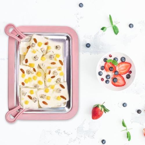 Eismaschine | Soft-Serve Maker | Joghurtbereiter | Gelato Soft Serve Freezing Joghurt Maker Eismaschine hausgemachtes für Spaß Eltern-Kind-Aktivitäten für Familien – Bild 8