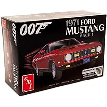 AMT James Bond 1971 Ford Mustang Mach I 125 Scale Model Kit AMT1187M