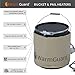 WarmGuard WG05 Insulated Pail Band Heater - Bucket Heater, Fixed Internal Thermostat Max Temp 145 F,Tan