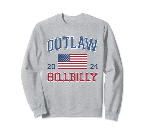 Trump Vance 2024 Donald Trump J.D. Vance Outlaw Hillbilly Sweatshirt