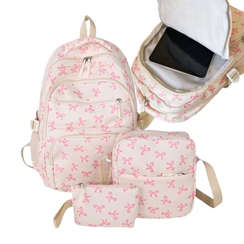 Mochila para mujer, mochila de con lazo, ligera y espaciosa, para viajes, trabajo, ocio, fin de semana