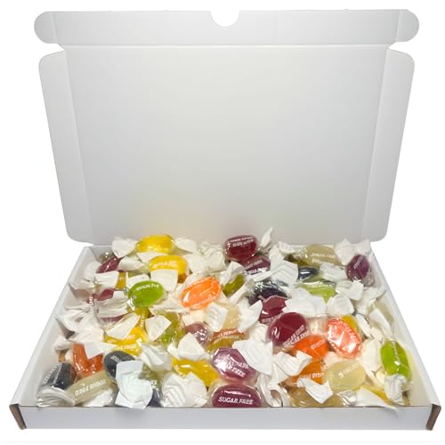 Sugar Free Diabetic Sweets Gift Box | Hard Boiled Sweets Variety Box | Gluten-Free & Vegan | A Gift For Any Occasion & Letterbox Friendly | 400g