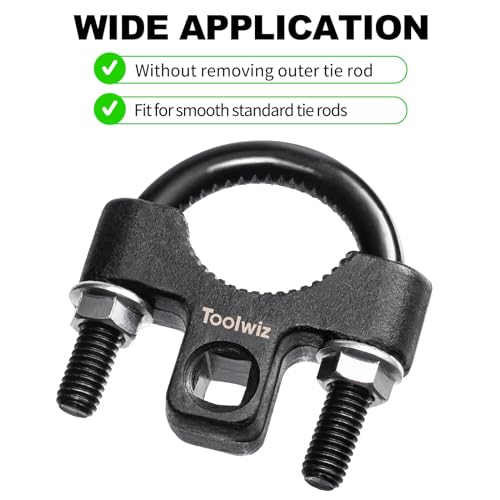 image for Toolwiz Inner Tie Rod Removal Tool, 3/8'' Universal Low Profile Tool a