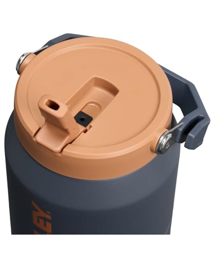 Image of Stanley IceFlow 2.0 Flip Straw Jug with Handle 64 oz | Twist On Lid and Flip Up Straw | Leakproof for Travel and Sports | Insulated Stainless Steel | BPA-Free | Twilight