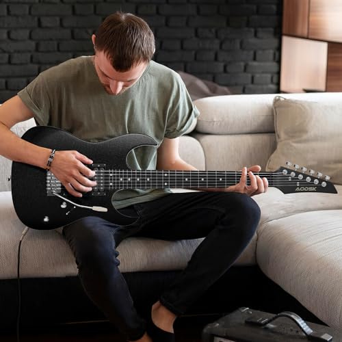 Aodsk AX Electric Guitar,39 Inch Beginner Electric Guitar Kit,Full Size Electric Guitar Starter Kit thumb #1
