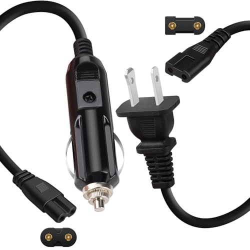 Type B for Electric Lunch Box, 110V for Home Office Outlets Cable, 24V for Car Truck Use, 32-inch Heated Lunch Box Replacement Wire,Only for 3 Power Outlets Food Warmer