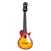 Epiphone Les Paul Acoustic/Electric Ukulele Outfit Heritage, Cherry Burst