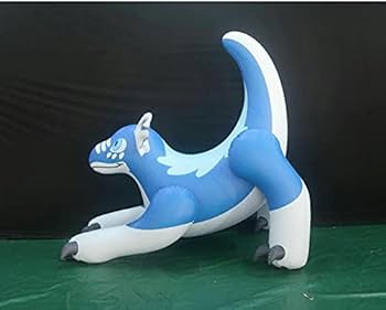 ホワイトドラゴン　フロート　空気ビニール風船　浮き輪　レア　希少　バルーン Amazon.co.jp: 空気ビニール風船 浮き輪 ブルーホワイト ドラゴン