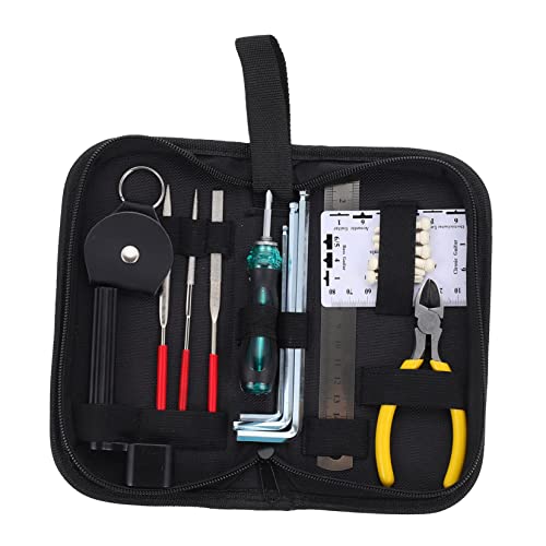 JOINPAYA ギター修理ツールキット 弦交換キット エレキギター アコースティックギター ウクレレ用メンテナンスセット 1set