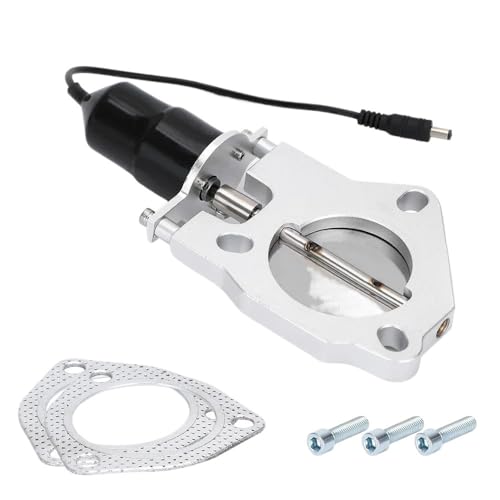 Kit de escape eléctrico de 2.5 pulgadas en acero inoxidable para regular el sonido del coche
