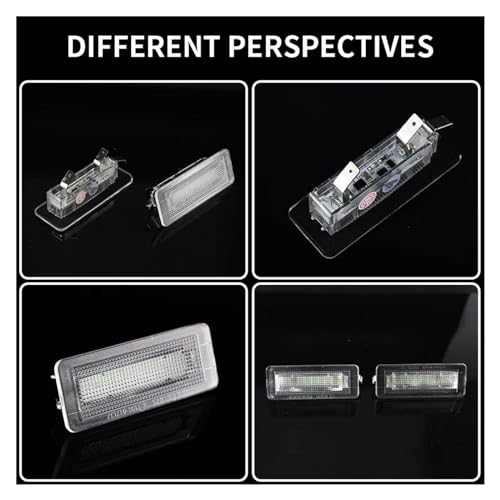 Luces de matrícula LED para Smart Fortwo 450 451 sin error Canbus pack de 2 6