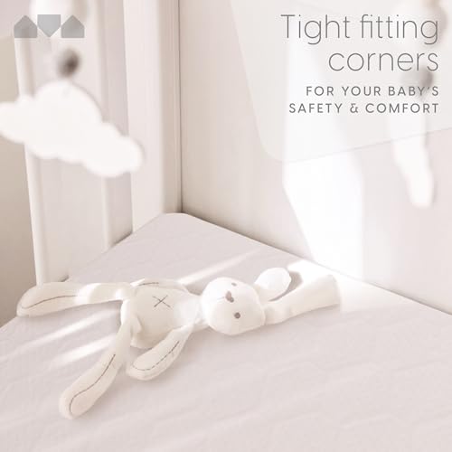 image for Milliard 100% Organic Cotton Cover Baby Crib and Toddler Mattress, Mem