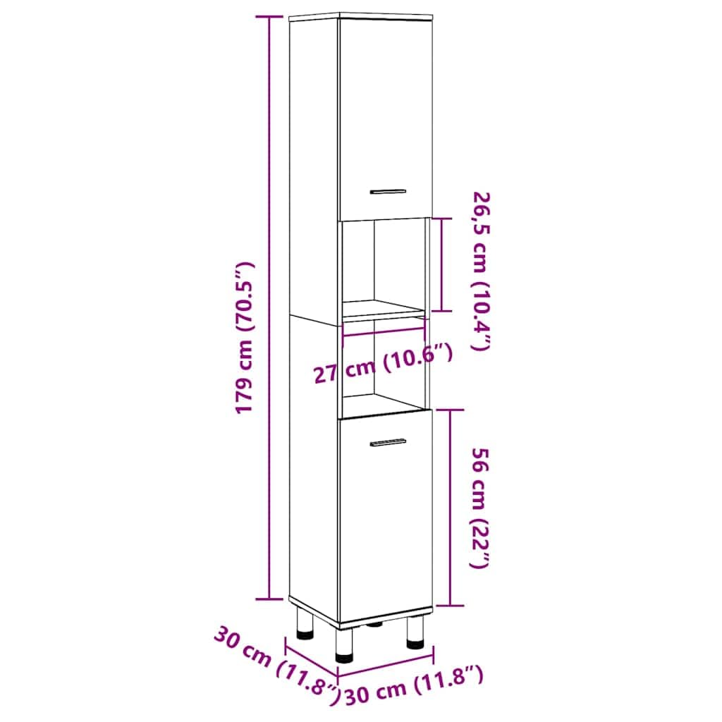Gecheer Carrello da BODO Bianco e Marrone 72x45x80 cm,Carrellino,Carrello da con Ruote,Carrello portaoggetti,Carrello Credenza,Carrello su Ruote,Carrello di Servizio,P4016876