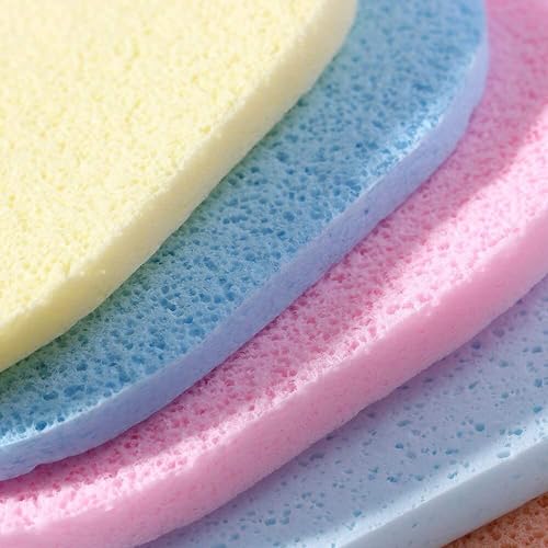 Image of Facial Brush Bowl Kit, 2 Face Cleaning Sponges, Facial Headband | Beauty Salon Spa Professional Styling Hair Dye Color Mixing Bowl, Face Pack Brush, Makeup Puff, Face Wash Headband Women (5pcs)