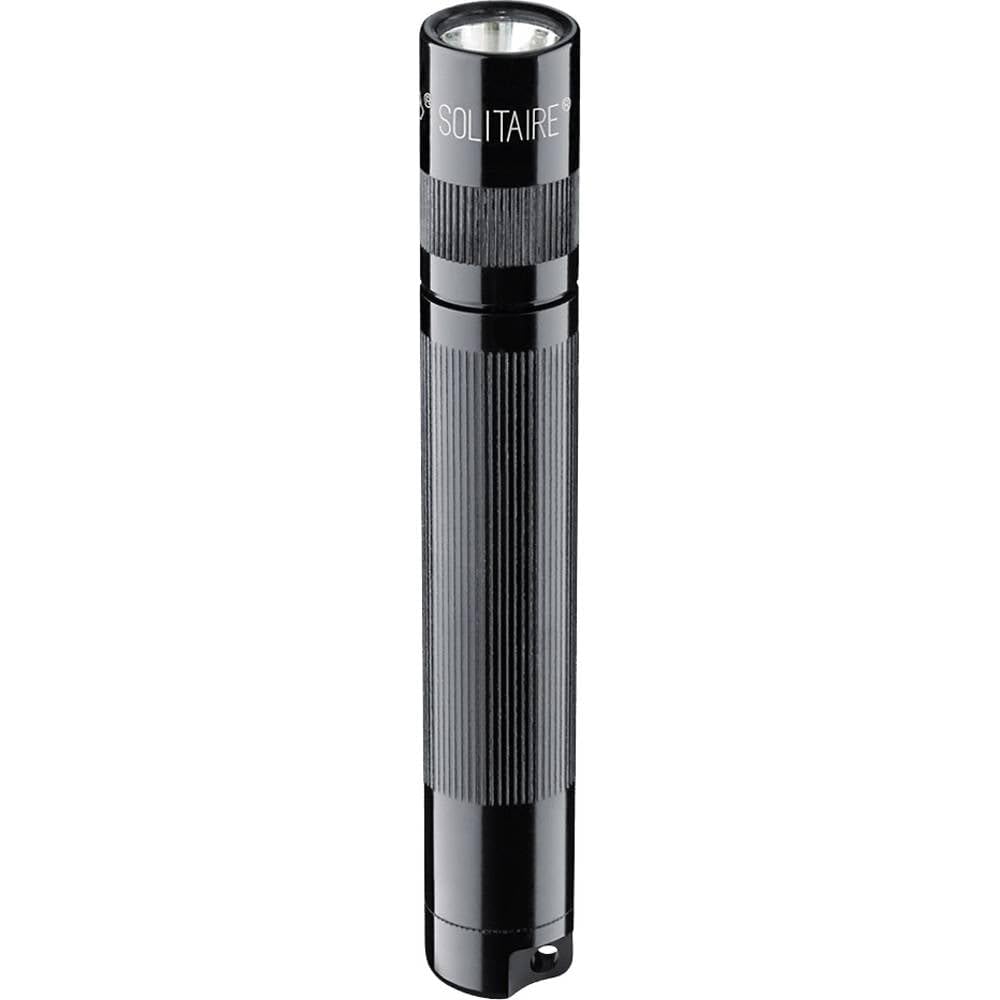 Maglite Solitaire Incandescent 1-Cell AAA Flashlight Black - Basic