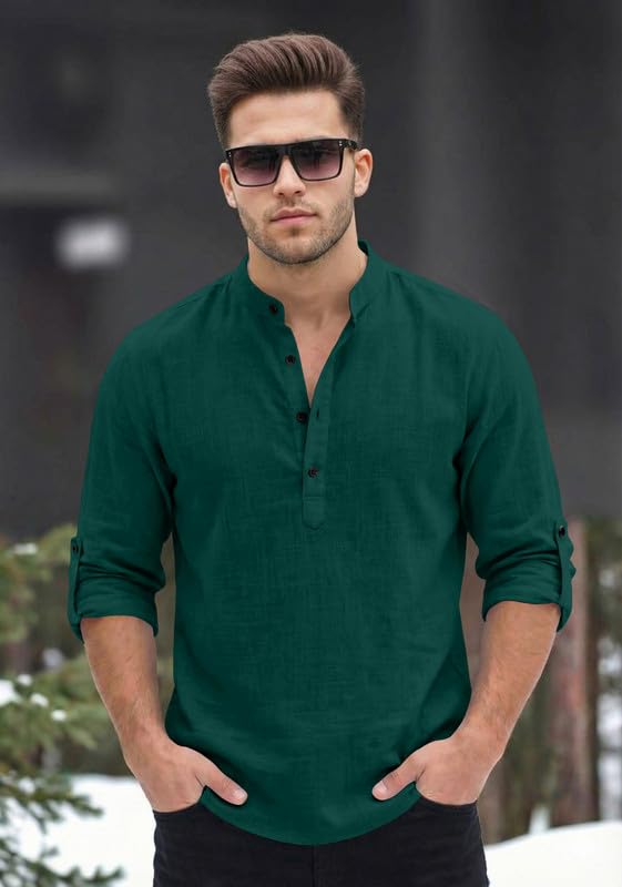 Image of Men Short Kurta