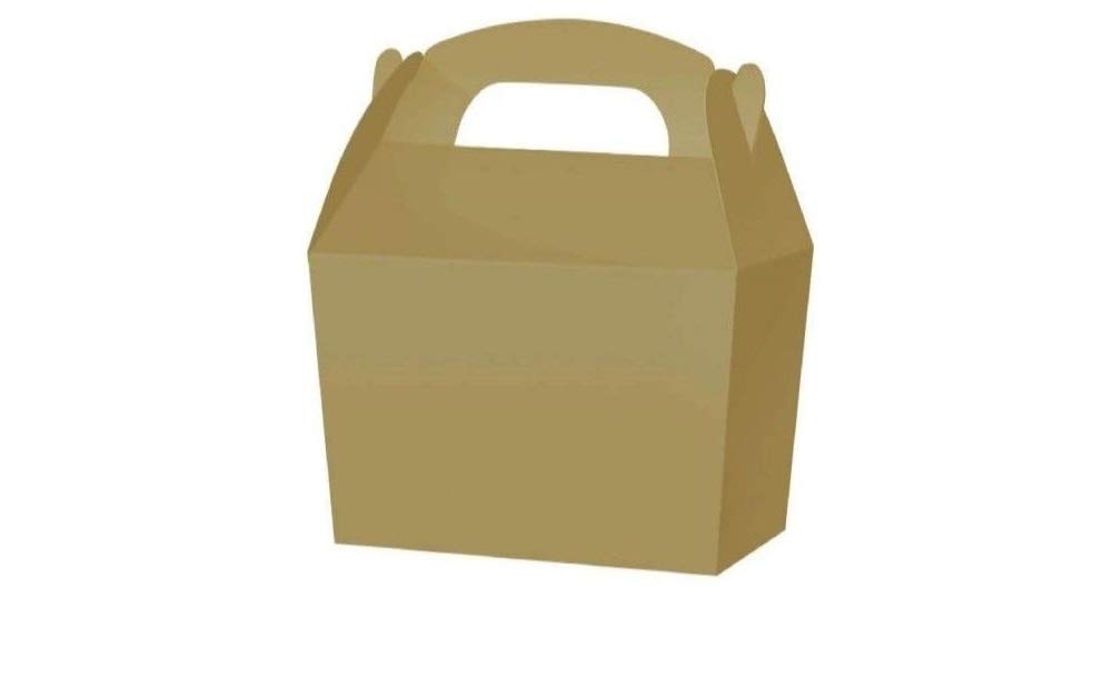 Treat Boxes - Wedding Favour Cupcake Gift Party Box - Choose From 13 Colours (30, Gold)