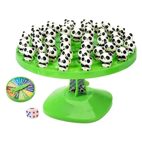 perfk Jouet à Bascule d'équilibre Panda créatif, Jouet d'équilibrage interactif, Jeu...