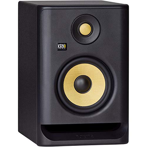 Krk Rp5 Rokit 5 G4 Professional Bi-Amp 5" Powered Studio Monitor With Free Isolation Pad And 1 Year Everythingmusic Extended Warranty #TOP1