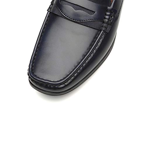 Faranzi Mens Driving Moccasins Penny Slip On Loafers Classic Comfortable Casual Driving Shoes Boat Shoes for Men - Thumbnail 3