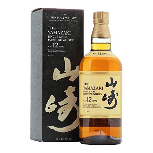 The Yamazaki 12 Year Old Japanese Single Malt Whisky 70cl Bottle