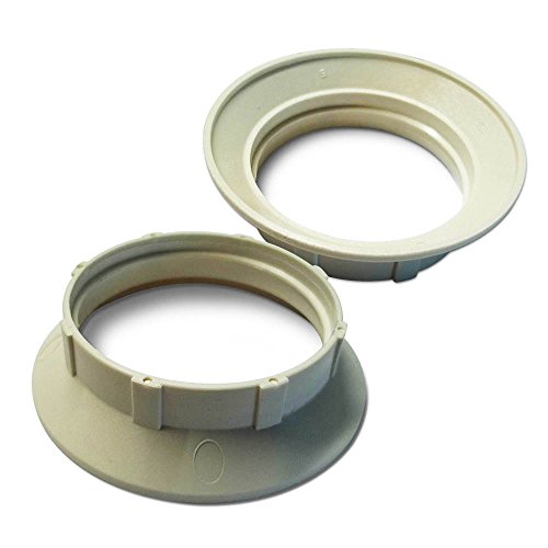 Preisvergleich Produktbild Houben Schraubring E27 100270 ws,15mm Mechanisches Zubehör für Leuchten 4014364069838