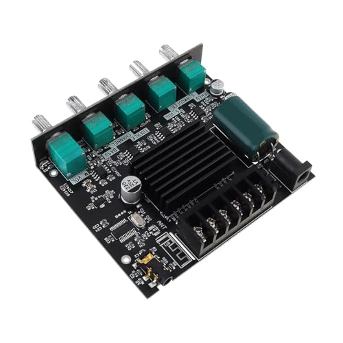 Amplificateur audio digital stéréo compact avec réglage des aigus et des graves - 7